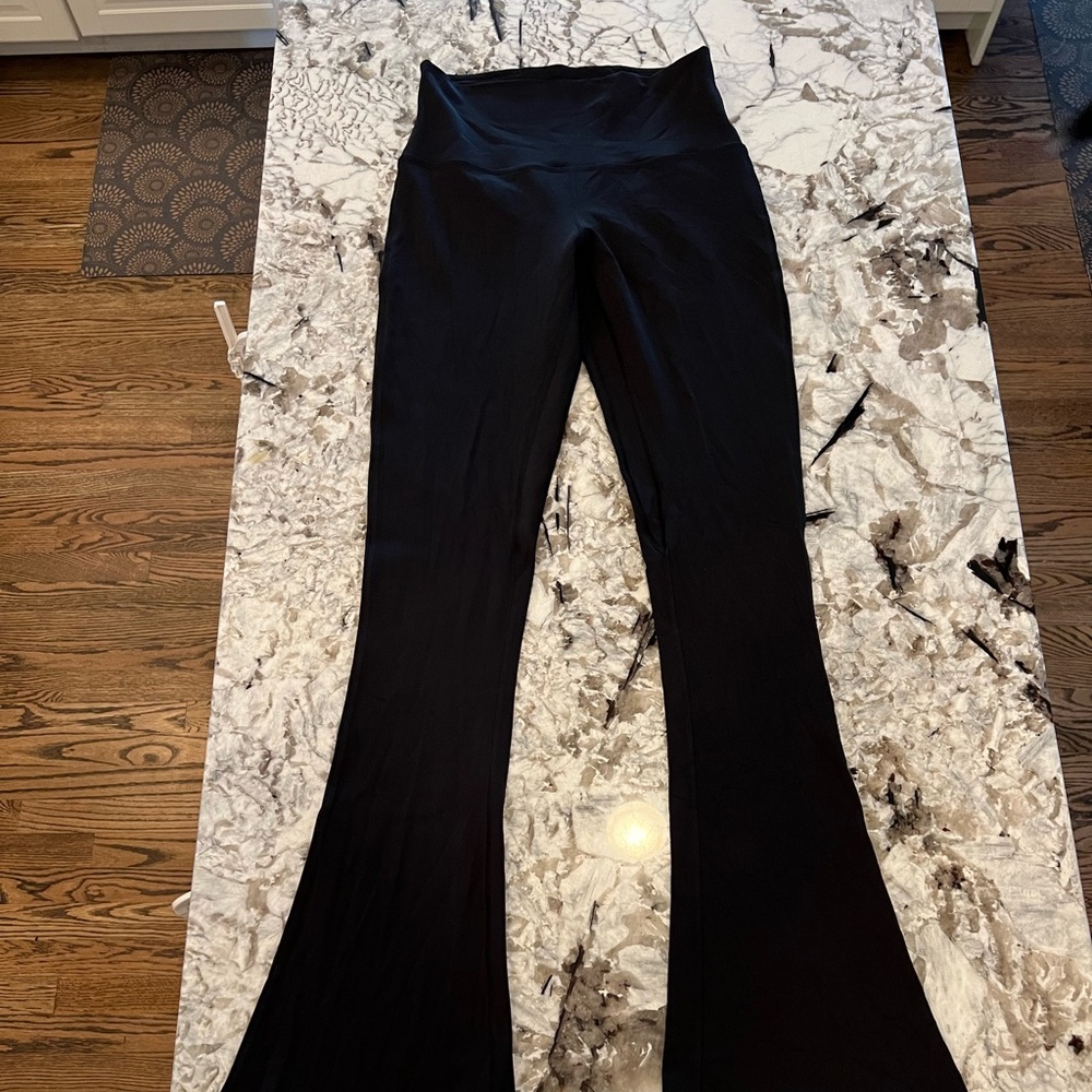 Lululemon Black Mini Flare Size 6